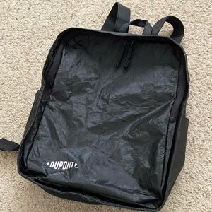 Dupont Tyvek Backpack. Black.